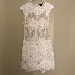 Gorgeous White Evening Dress 👗 💝🤩